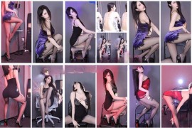 虎牙丨顶尤车老板直播热舞剪辑 黑丝美腿闪内 43V 11G 