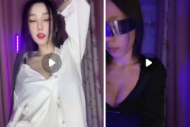 抖音 九宫格 蛋挞 透视露毛定制 7V