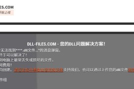 DLL-FILES – 解决无法找到的 ****.dll 文件工具